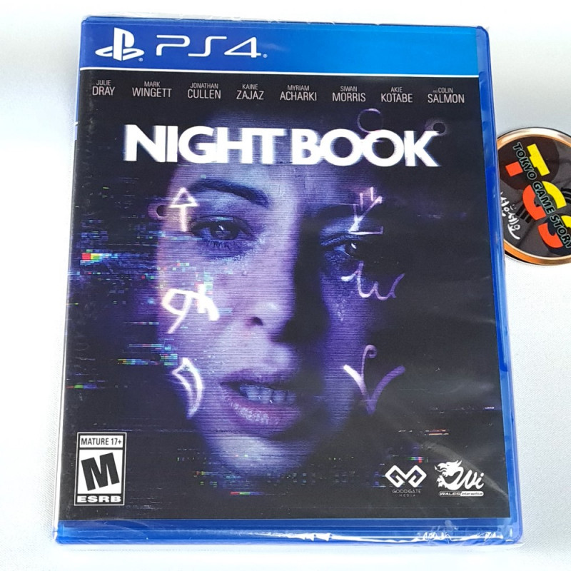 NIGHT BOOK (1500Ex.) PS4 NEW Limited Run Game in EN-FR-DE-ES-IT-PT-KR-JP-CH-TU-RU Adventure