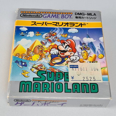 スーパーマリオランド Nintendo Game Boy Japan Ver. Platform Mario Land 1989 DMG-MLA Gameboy