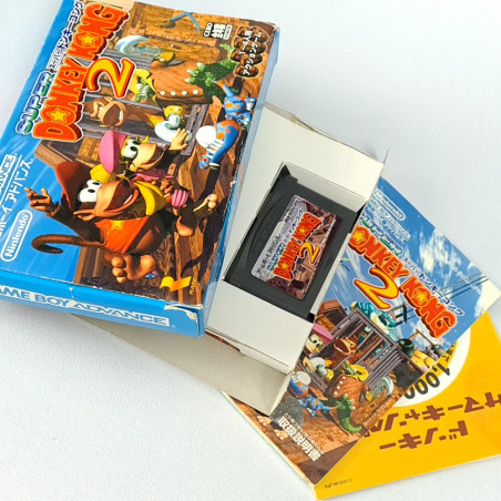 SUPER DONKEY KONG 2 Game Boy Advance GBA Japan Ver. Nintendo