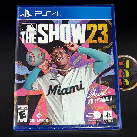 MLB The Show 23 PS4 USA Edition Game New Baseball Major League Sony Studios