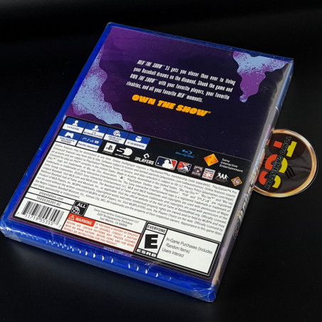 MLB The Show 23 PS4 USA Edition Game New Baseball Major League Sony Studios