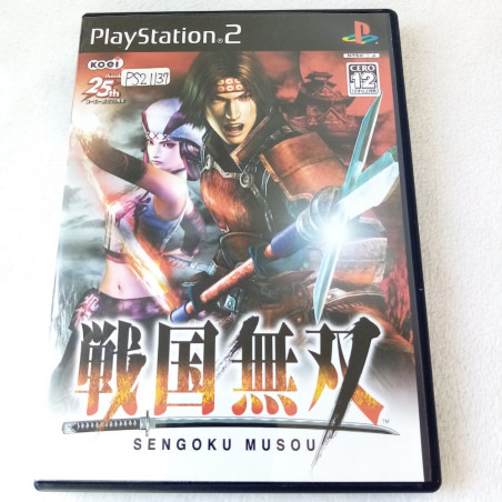 Sengoku Musou Playstation PS2 Japan Ver. Koei Dynasty Warriors