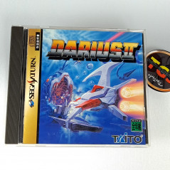 Darius II Wth Spine Card Sega Saturn Japan Ver. Shmup Shooting 2 Taito 1996