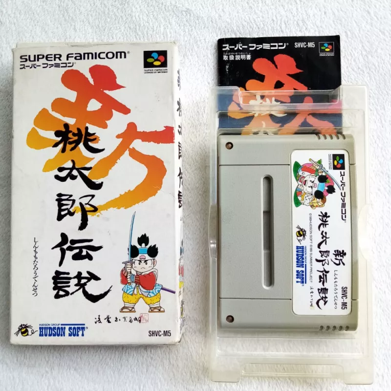 新桃太郎伝説 Super Famicom (Nintendo SFC) Japan Ver. RPG Hudson Soft 1993 SHVC-M5