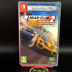 Gear-Club Unlimited 2 Porsche Edition Switch EU Game In EN-FR-DE-ES-IT-PT-NL NEW Racing