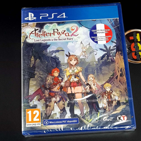 Atelier Ryza 2 Lost Legends & The Secrets Fairy PS4 FR Game FR-EN NEW RPG Koei