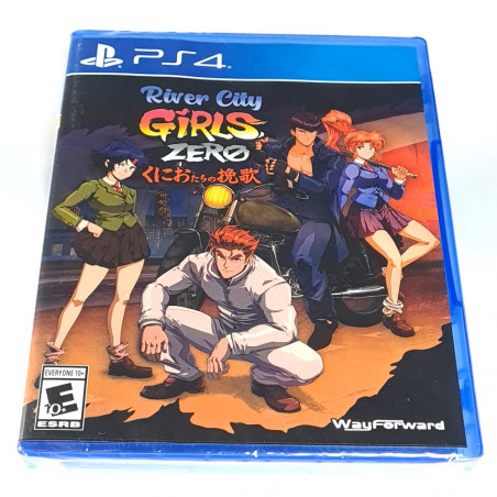 RIVER CITY GIRLS ZERO PS4 NEW LRG444 Limited Run Game in EN-FR-DE-ES-IT-JP Beat Them All WayForward