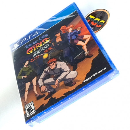 RIVER CITY GIRLS ZERO PS4 NEW LRG444 Limited Run Game in EN-FR-DE-ES-IT-JP Beat Them All WayForward