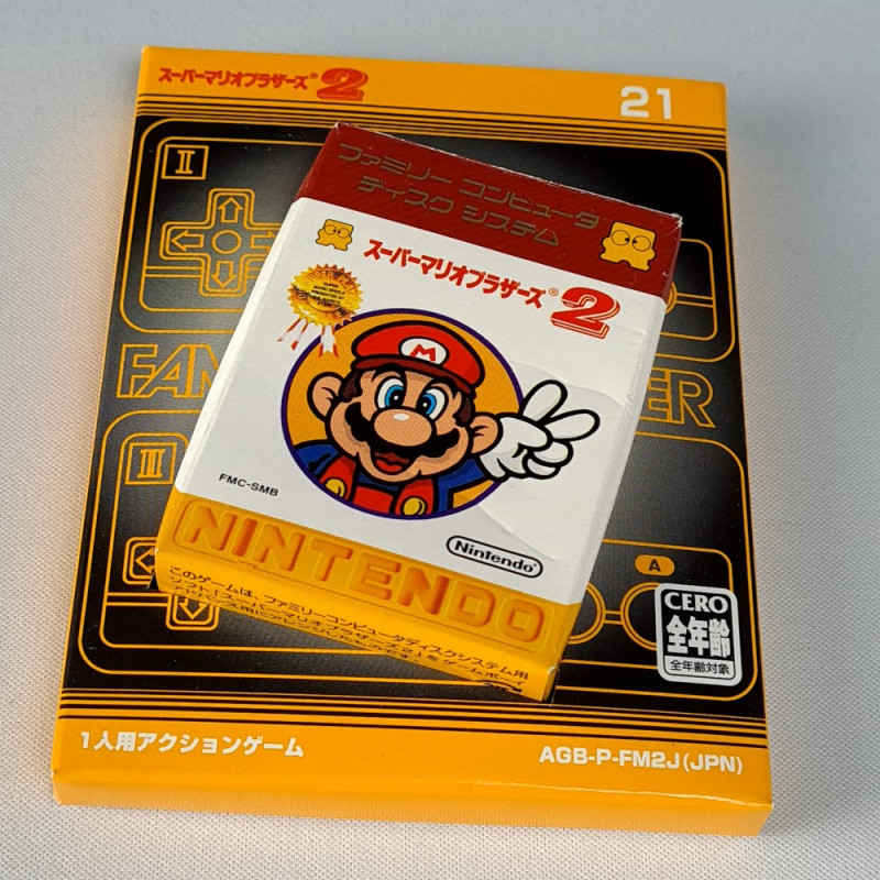 Super Mario Brothers 2 Famicom Mini 21 Game Boy Advance GBA Japan Ver ...