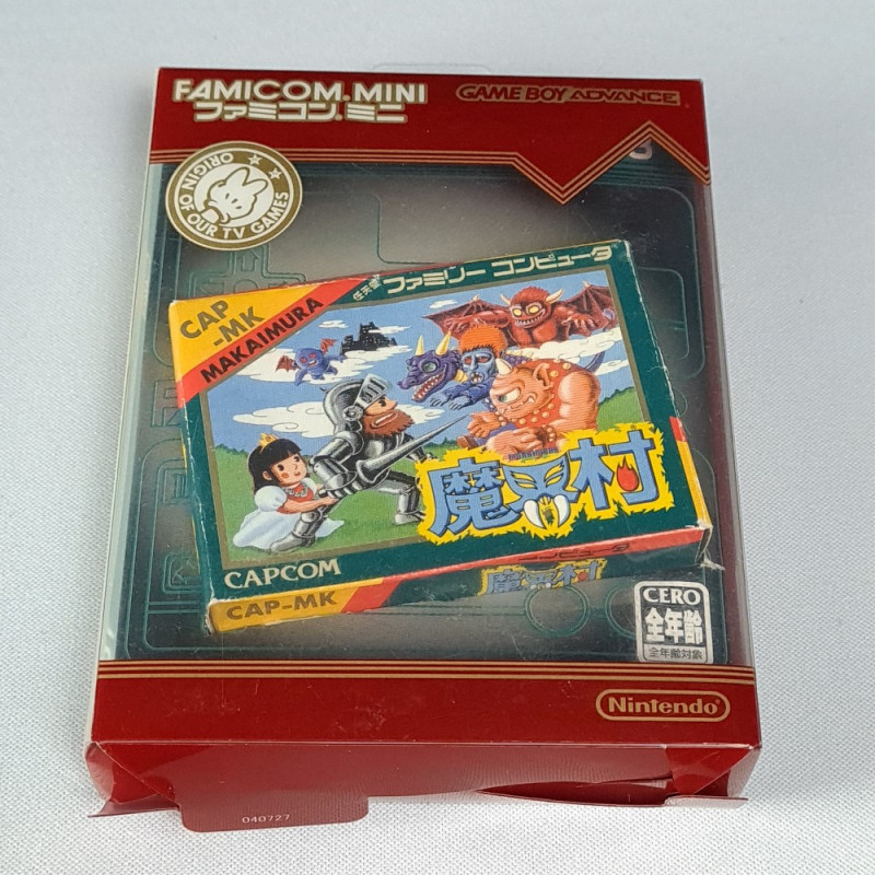 Makaimura Famicom Mini Game Boy Advance GBA Japan Ver. Capcom Ghost'n Goblins Ghouls'n Action