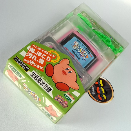 Hori Pakkun Game Boy Pocket Protective Case Green Hoshi No Kirby NEW GBP-02