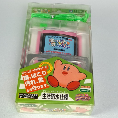 Hori Pakkun Game Boy Pocket Protective Case Green Hoshi No Kirby NEW GBP-02