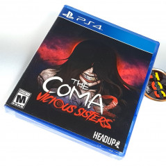 THE COMA 2: VICIOUS SISTERS (2000Ex.) PS4 NEW Limited Run Game in EN-FR-DE-ES-IT-PT-KR-CH Horror Adventure LRG429