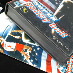 Super Volley Ball Sega Megadrive Japan Ver. Sport Video System Mega Drive 1991