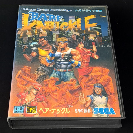 Bare Knuckle (Streets of rage) Sega Megadrive Japan Ver. Beat them all Mega Drive 1991 G-4050