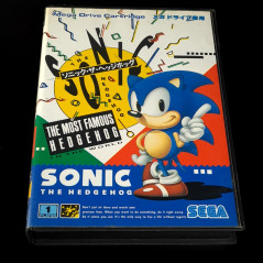 Sonic The Hedgehog +Reg.Card Sega Megadrive Japan Ver. Platform Action Mega Drive 1991