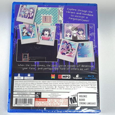 OMORI PS4 USA FactorySealed Physical NEW FanGamer RPG OMOCAT 2022