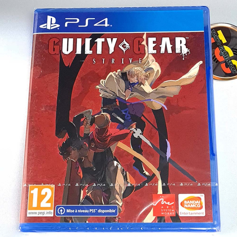 Guilty Gear Strive PS4 Euro FR Game In EN-FR-FiDE-ES-IT NEW Fighting Bandai Namco