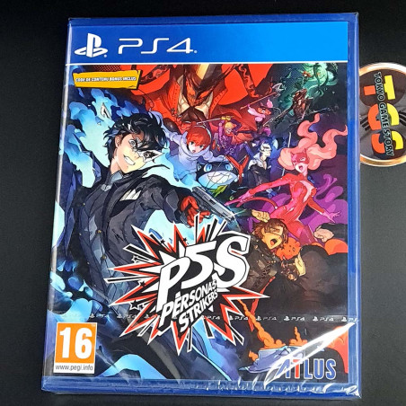 Persona 5 Strikers PS4 FR Game In EN-FR-DE-ES-IT NEW Action RPG ATLUS