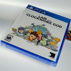 LAIR OF THE CLOCKWORK GOD (Alternative Cover) PS4 NEW Limited Run Game Size Five Platform Adventure