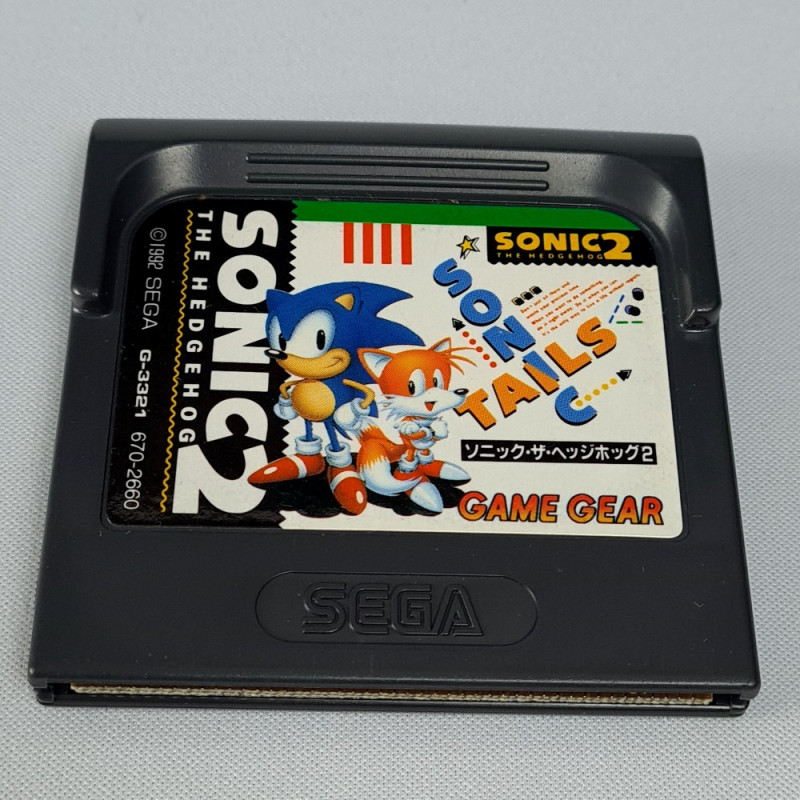 Sonic & Tails 2 Sega Game Gear Japan Sega Platform 1994 G3321 The Hedgehog