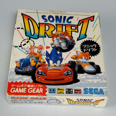 Sonic Drift + Reg. Card Game Gear Japan Sega Racing 1994 G-3415 Gamegear