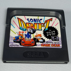 Sonic Drift + Reg. Card Game Gear Japan Sega Racing 1994 G-3415 Gamegear