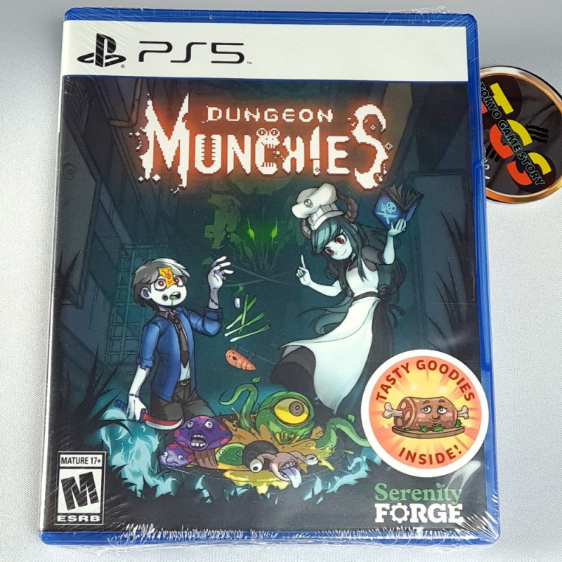 Dungeon Munchies +Bonus PS5 NEW USA FactorySealed Physical Game In EN-DE-ES-CH-JP Action Adventure