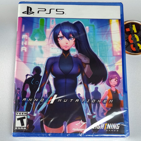 ANNO: MUTATIONEM PS5 NEW LRG019 Limited Run Game in EN-KR-JP-CH-ES-RU Platform Action Adventure