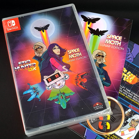 Space Hunter DX & Space Moth Lunar Edition +Bonus SWITCH EU New STRICTLY LIMITED Shoot Them Up SHMUP