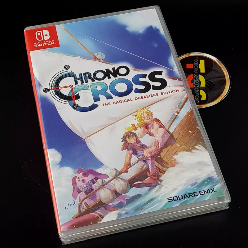 CHRONO CROSS Nintendo Switch Asian Game In EN-FR-DE-ES-IT-JP Neuf/NewSealed  RPG