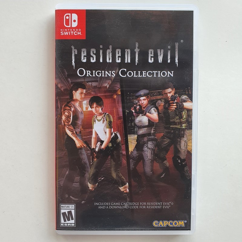 Resident Evil origins Collection Nintendo Switch US vers. USED Capcom Survival Horror
