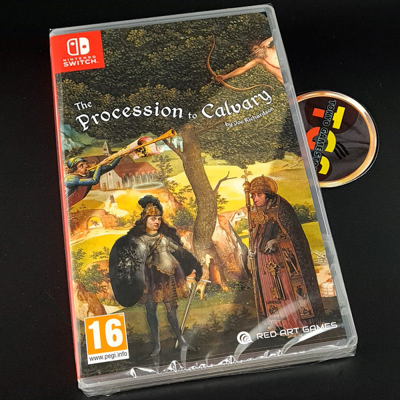 The Procession to Calvary SWITCH EU Game in EN-DE-ES-FR-PT NEW Red Art Games Point & Click, Funny, Adventure