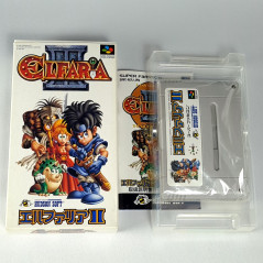 Elfaria II: The Quest of the Meld + Reg. TBE Super Famicom Japan Game Nintendo SFC RPG Hudson 1995