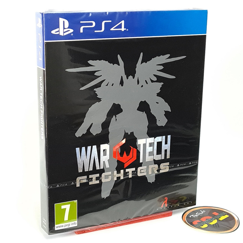 War Tech Fighters With Sleeve Ed. PS4 FR Game In EN-DE-FR-ES-IT-RU NEW Red Art Games Action