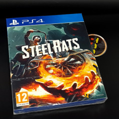Steel Rats (Sleeve Ed.) PS4 EU Game In DE-EN-ES-FR-IT-PT-RU New Red Art Games Arcade, Action, Racing