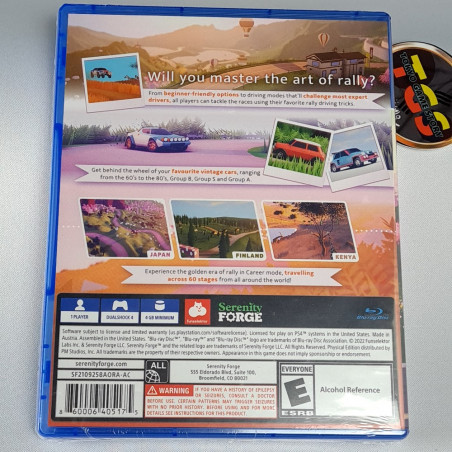 Art Of Rally +Bonus PS4 NEW Physical US Game Racing Serenity Forge