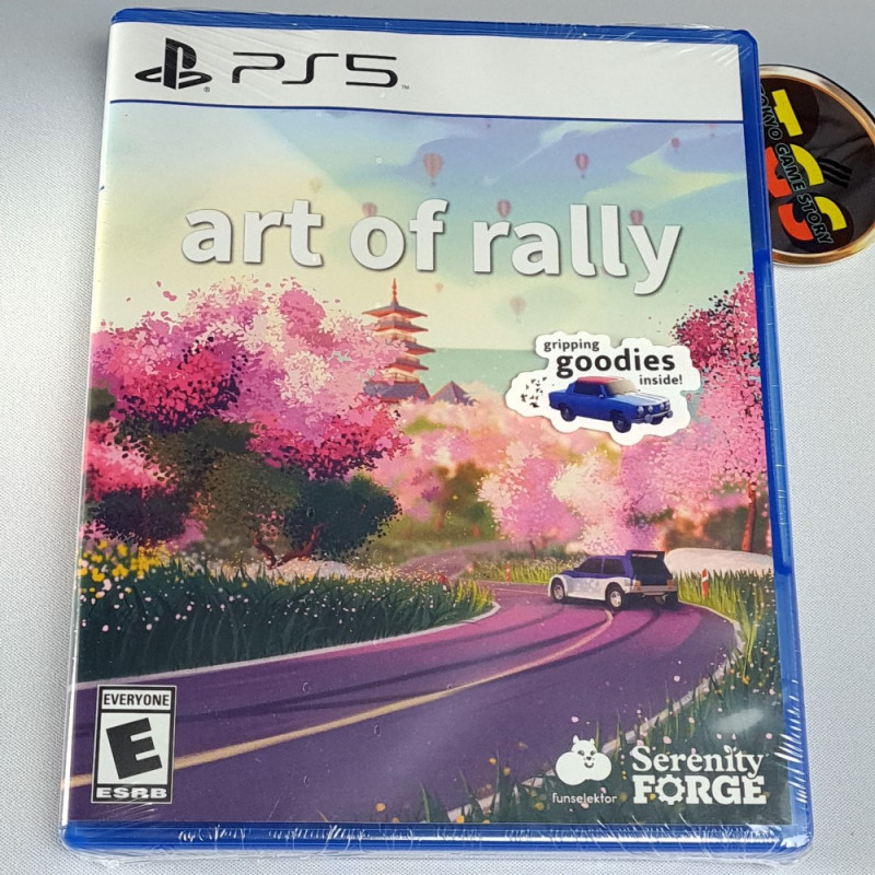 Art Of Rally +Bonus PS5 NEW Physical US Game Racing Serenity Forge