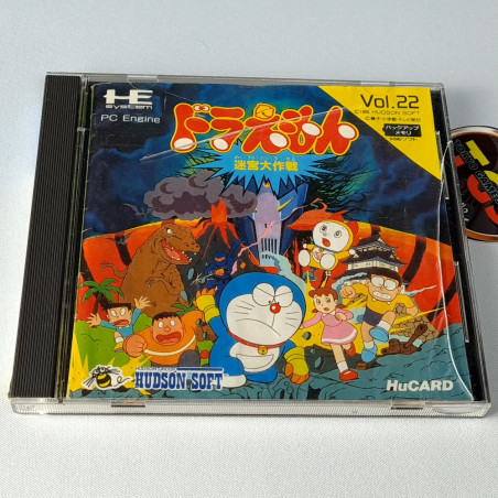 Doraemon: Meikyuu Daisakusen Nec PC Engine Hucard Japan Ver. PCE Hudson Action 1989