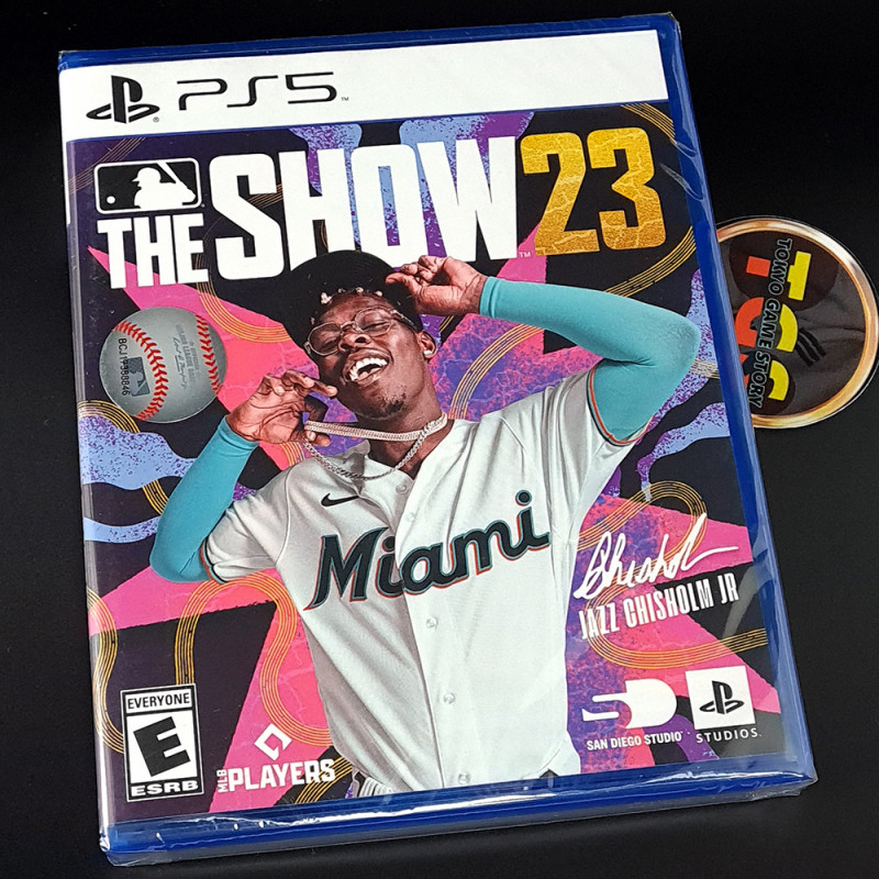 MLB The Show 23 PS5 USA Edition Game New Baseball Major League Sony Studios