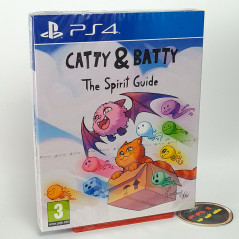Catty & Batty: The Spirit Guide (999Ex.) PS4 EU Game in EN-DE-PT-JP NEW Red Art Games Tower Defense, Puzzle, 2D, Funny