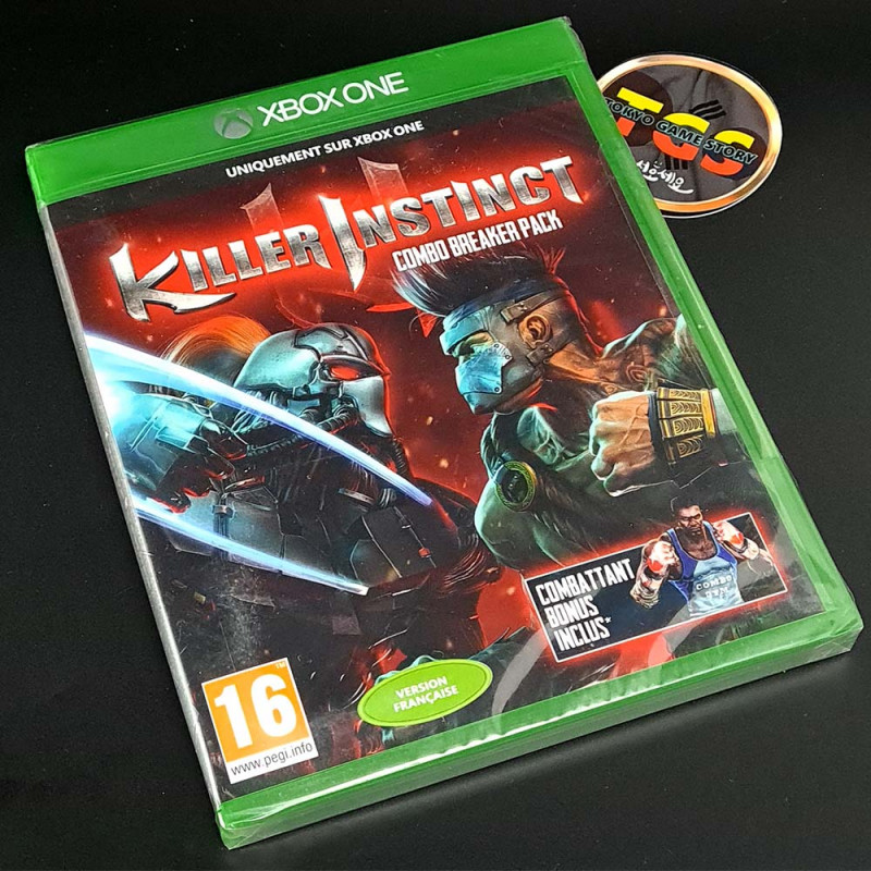 Killer Instinct Combo Breaker Pack XBOX One FR New Sealed Fighting Xbox Games Studio