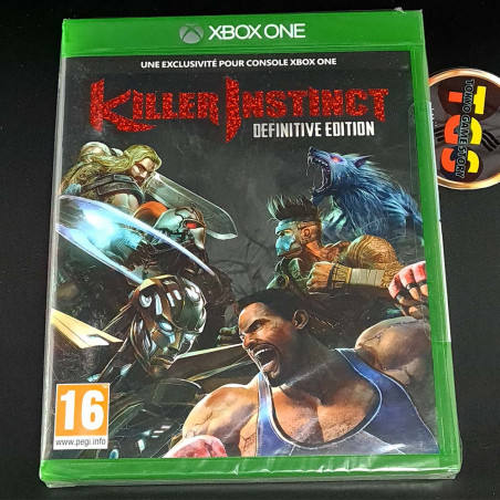 Killer Instinct Definitive Edition XBOX One FR New Sealed Fighting Xbox Games Studio