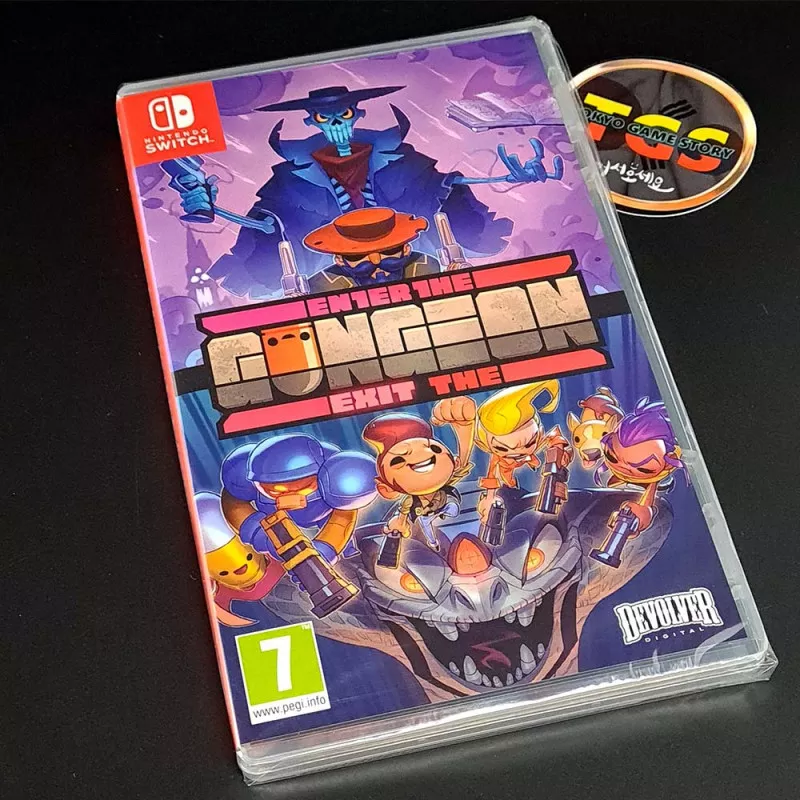 Enter The Gungeon + Exit The Gungeon Switch EU Game In EN-FR-DE-ES-IT NEW  Shoot'em up Devolver