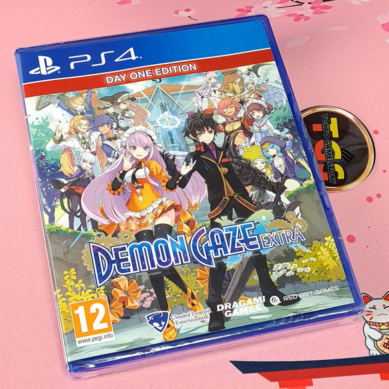 Demon Gaze Extra Day One Edition PS4 EU Game in ENGLISH NEW Red Art Games JRPG, RPG, Party-based RPG