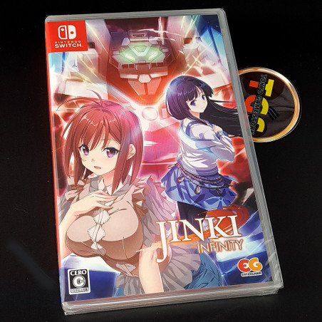 JINKI -Infinity- SWITCH Japan Physical Game NEW Bishoujo Action Mecha Entergram