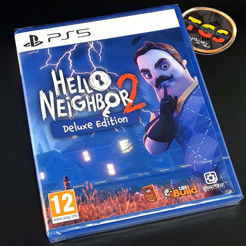 Hello Neighbor 2 Deluxe Edition PS5 FR Game In EN-FR-DE-ES-IT-KR-JP-PT-CH NEW Brain-Teaser