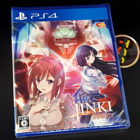 JINKI -Infinity- PS4 Japan Physical Game NEW Bishoujo Action Mecha Entergram