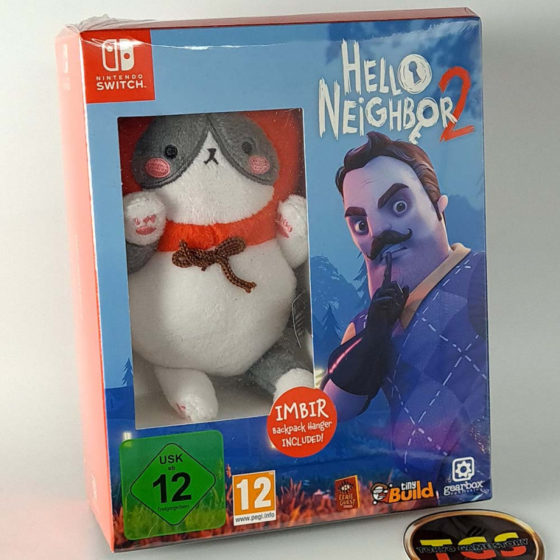 Hello Neighbor 2 Imbir Edition Switch FR Game In EN-FR-DE-ES-IT-KR-JP-PT-CH NEW Brain-Teaser