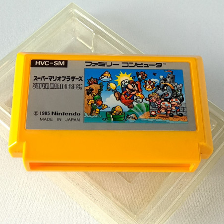 SUPER MARIO BROTHERS Famicom Nintendo FC Nes Japan Game Bros. Platform 1985 HVC-SM